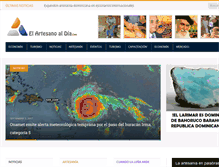 Tablet Screenshot of elartesanoaldia.com